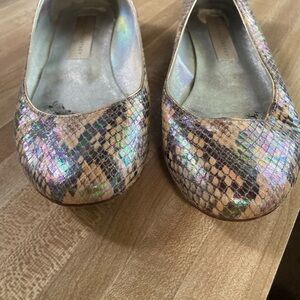 Stella McCartney Iridescent Snakeskin Women's Shoes